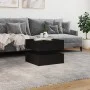 Coffee table with LED lights black 50x50x40 cm by vidaXL, Coffee table - Ref: Foro24-839855, Price: 72,76 €, Discount: %