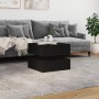 Couchtisch mit LED-Leuchten schwarz 50x50x40 cm von vidaXL, Couchtisch - Ref: Foro24-839855, Preis: 59,73 €, Rabatt: %