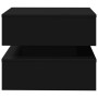 Couchtisch mit LED-Leuchten schwarz 50x50x40 cm von vidaXL, Couchtisch - Ref: Foro24-839855, Preis: 59,73 €, Rabatt: %
