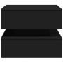 Couchtisch mit LED-Leuchten schwarz 50x50x40 cm von vidaXL, Couchtisch - Ref: Foro24-839855, Preis: 59,73 €, Rabatt: %