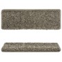 Treppenstufenmatten 15 Stück grau 65x21x4 cm von vidaXL, Treppenmatten - Ref: Foro24-134575, Preis: 100,33 €, Rabatt: %
