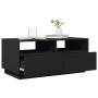 Coffee table with LED lights black 90x49x40 cm by vidaXL, Coffee table - Ref: Foro24-839834, Price: 85,29 €, Discount: %