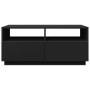 Coffee table with LED lights black 90x49x40 cm by vidaXL, Coffee table - Ref: Foro24-839834, Price: 85,29 €, Discount: %