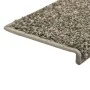 Treppenstufenmatten 15 Stück grau 65x21x4 cm von vidaXL, Treppenmatten - Ref: Foro24-134575, Preis: 100,33 €, Rabatt: %