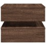 Couchtisch mit LED-Leuchten Eiche braun 50x50x40 cm von vidaXL, Couchtisch - Ref: Foro24-839860, Preis: 70,56 €, Rabatt: %