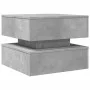 Couchtisch mit LED-Leuchten betongrau 50x50x40 cm von vidaXL, Couchtisch - Ref: Foro24-839857, Preis: 67,99 €, Rabatt: %