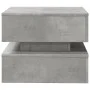 Couchtisch mit LED-Leuchten betongrau 50x50x40 cm von vidaXL, Couchtisch - Ref: Foro24-839857, Preis: 67,99 €, Rabatt: %