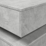 Couchtisch mit LED-Leuchten betongrau 50x50x40 cm von vidaXL, Couchtisch - Ref: Foro24-839857, Preis: 55,82 €, Rabatt: %