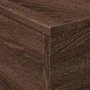 Coffee table with LED lights oak brown 50x50x40 cm by vidaXL, Coffee table - Ref: Foro24-839874, Price: 57,28 €, Discount: %