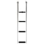 Escalera de embarque plegable 4 peldaños acero inoxidable de vidaXL, Escalas para barcos - Ref: Foro24-92375, Precio: 96,00 €...