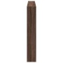 Eichenbraunes LED-Bettkopfteil 160x17x102 cm von vidaXL, Kopf- und Fußteile - Ref: Foro24-839209, Preis: 106,66 €, Rabatt: %