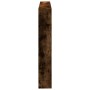 Headboard with LED light smoked oak 140x17x102 cm by vidaXL, Headboards and footboards - Ref: Foro24-839200, Price: 85,49 €, ...