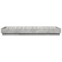 Estructura de cama madera de ingeniería gris hormigón 75x190 cm de vidaXL, Camas y somieres - Ref: Foro24-839640, Precio: 84,...