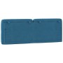 Blaues, samtgepolstertes Kopfteil 140 cm von vidaXL, Kopf- und Fußteile - Ref: Foro24-374731, Preis: 58,98 €, Rabatt: %