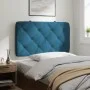 Cabecero de cama acolchado terciopelo azul 80 cm de vidaXL, Cabeceros y pies de cama - Ref: Foro24-374706, Precio: 50,88 €, D...