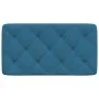 Cabecero de cama acolchado terciopelo azul 80 cm de vidaXL, Cabeceros y pies de cama - Ref: Foro24-374706, Precio: 50,88 €, D...