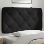 Black velvet padded headboard 80 cm by vidaXL, Headboards and footboards - Ref: Foro24-374704, Price: 41,59 €, Discount: %