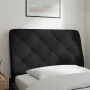 Black velvet padded headboard 80 cm by vidaXL, Headboards and footboards - Ref: Foro24-374704, Price: 41,59 €, Discount: %
