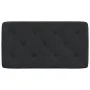 Black velvet padded headboard 80 cm by vidaXL, Headboards and footboards - Ref: Foro24-374704, Price: 41,59 €, Discount: %