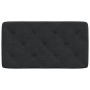Cabecero de cama acolchado terciopelo negro 80 cm de vidaXL, Cabeceros y pies de cama - Ref: Foro24-374704, Precio: 42,29 €, ...