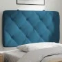 Cabecero de cama acolchado terciopelo azul 90 cm de vidaXL, Cabeceros y pies de cama - Ref: Foro24-374712, Precio: 44,93 €, D...