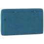 Blaues, samtgepolstertes Kopfteil 90 cm von vidaXL, Kopf- und Fußteile - Ref: Foro24-374712, Preis: 44,93 €, Rabatt: %