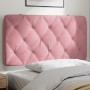Pink velvet padded bed headboard 100 cm by vidaXL, Headboards and footboards - Ref: Foro24-374719, Price: 52,41 €, Discount: %