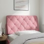 Rosa samtgepolstertes Bettkopfteil 100 cm von vidaXL, Kopf- und Fußteile - Ref: Foro24-374719, Preis: 52,41 €, Rabatt: %