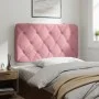 Cabecero de cama acolchado terciopelo rosa 100 cm de vidaXL, Cabeceros y pies de cama - Ref: Foro24-374719, Precio: 51,56 €, ...