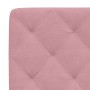 Pink velvet padded bed headboard 100 cm by vidaXL, Headboards and footboards - Ref: Foro24-374719, Price: 52,41 €, Discount: %