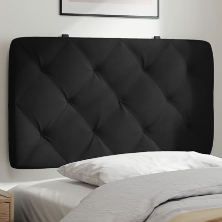 Gepolstertes Kopfteil aus schwarzem Samt, 90 cm von vidaXL, Kopf- und Fußteile - Ref: Foro24-374710, Preis: 36,75 €, Rabatt: %