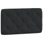 Cabecero de cama acolchado terciopelo negro 90 cm de vidaXL, Cabeceros y pies de cama - Ref: Foro24-374710, Precio: 36,32 €, ...