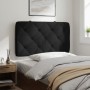 Gepolstertes Kopfteil aus schwarzem Samt, 90 cm von vidaXL, Kopf- und Fußteile - Ref: Foro24-374710, Preis: 36,75 €, Rabatt: %