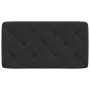Black velvet padded headboard 90 cm by vidaXL, Headboards and footboards - Ref: Foro24-374710, Price: 36,75 €, Discount: %