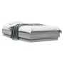 Estructura de cama madera de ingeniería gris Sonoma 75x190 cm de vidaXL, Camas y somieres - Ref: Foro24-839642, Precio: 83,27...