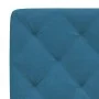 Estructura de cama con luces LED terciopelo azul 100x200 cm de vidaXL, Camas y somieres - Ref: Foro24-3213841, Precio: 154,29...