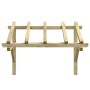 Türpergola aus massivem Kiefernholz, 150 x 100 x 100 cm von vidaXL, Markisen - Ref: Foro24-49452, Preis: 88,08 €, Rabatt: %
