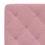 Estructura de cama con luces LED terciopelo rosa 140x200 cm de vidaXL, Camas y somieres - Ref: Foro24-3213860, Precio: 239,80...