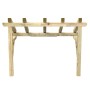 Türpergola aus massivem Kiefernholz, 150 x 100 x 100 cm von vidaXL, Markisen - Ref: Foro24-49452, Preis: 88,08 €, Rabatt: %