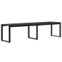 Gartenbank schwarze PS-Platte 180 cm von vidaXL, Gartenbänke - Ref: Foro24-49493, Preis: 151,77 €, Rabatt: %