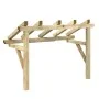 Solid pine wood door pergola 150x100x100 cm by vidaXL, Awnings - Ref: Foro24-49452, Price: 88,08 €, Discount: %