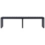 Gartenbank schwarze PS-Platte 180 cm von vidaXL, Gartenbänke - Ref: Foro24-49493, Preis: 162,96 €, Rabatt: %