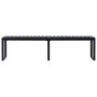 Gartenbank schwarze PS-Platte 180 cm von vidaXL, Gartenbänke - Ref: Foro24-49493, Preis: 151,77 €, Rabatt: %
