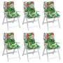 Low back chair cushions 6 pcs multicolored Oxford fabric by vidaXL, Cushions for chairs and sofas - Ref: Foro24-377724, Price...