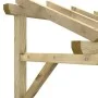 Solid pine wood door pergola 150x100x100 cm by vidaXL, Awnings - Ref: Foro24-49452, Price: 88,08 €, Discount: %