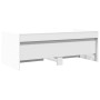 Tumbona con cajones madera de ingeniería blanco 90x200 cm de vidaXL, Camas y somieres - Ref: Foro24-3280846, Precio: 184,88 €...