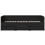 Lounger with black engineered wood drawers 90x200 cm by vidaXL, Beds and slatted bases - Ref: Foro24-3280819, Price: 242,77 €...