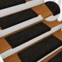 Treppenstufenteppiche 15 Stück schwarz 65x21x4 cm von vidaXL, Treppenmatten - Ref: Foro24-134576, Preis: 108,03 €, Rabatt: %