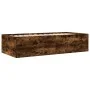 Lounger with drawers engineered smoked oak wood 90x200 cm by vidaXL, Beds and slatted bases - Ref: Foro24-3280878, Price: 176...