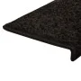 Treppenstufenteppiche 15 Stück schwarz 65x21x4 cm von vidaXL, Treppenmatten - Ref: Foro24-134576, Preis: 108,03 €, Rabatt: %